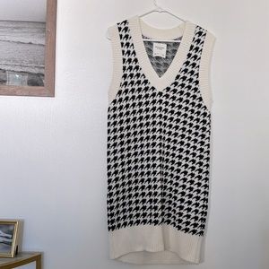 Abercrombie & Fitch Houndstooth Sweater Dress Size XS